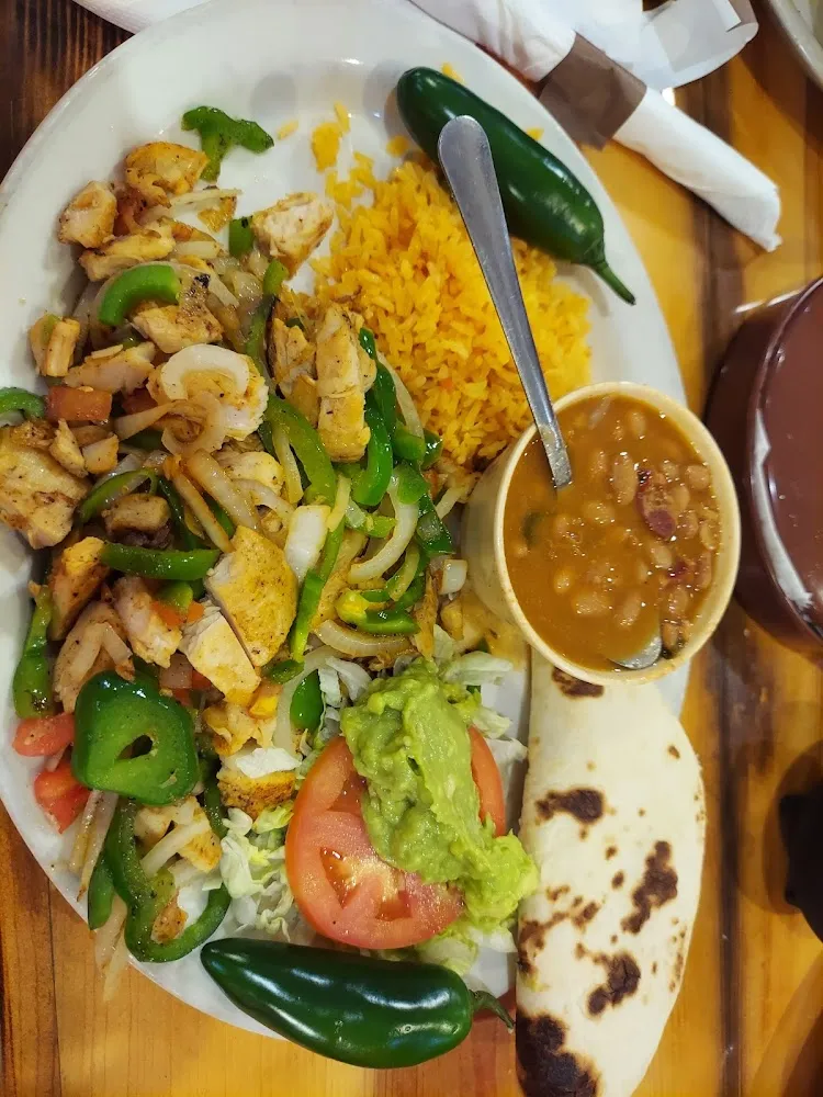 Chicken Fajita Plate