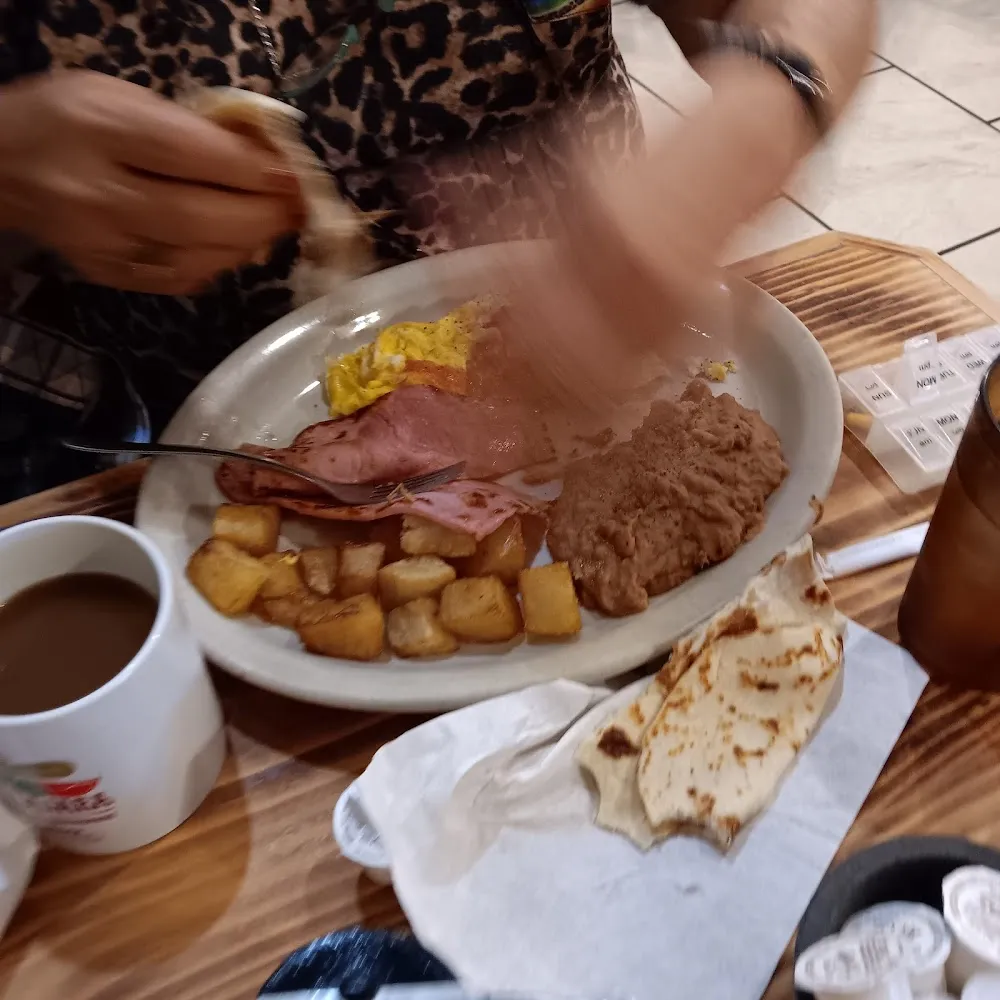 Scrambled Eggs and Ham